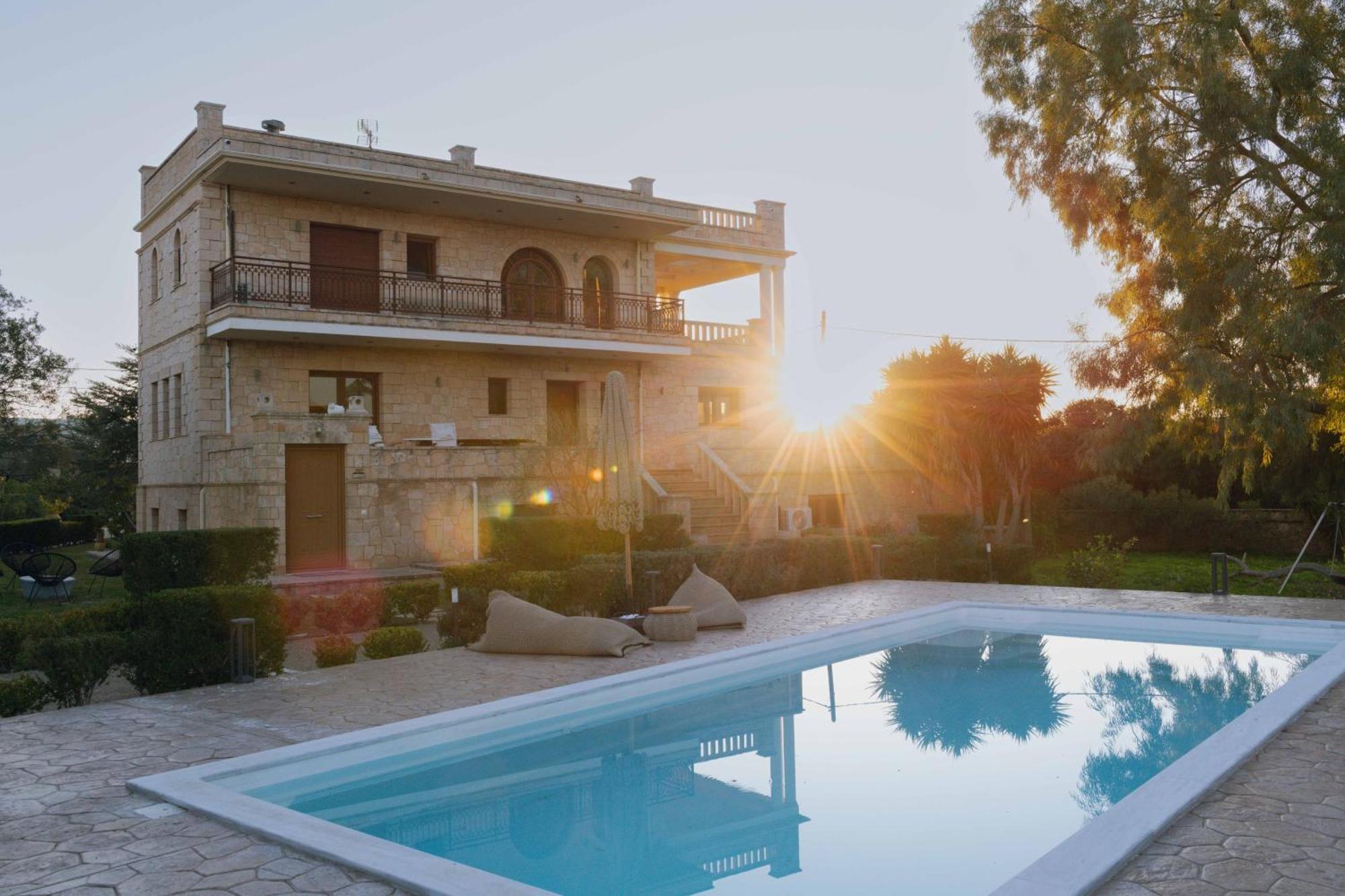 Seaside "Stone & Light Villa Ii" Close To Aegina City Khloi Ngoại thất bức ảnh